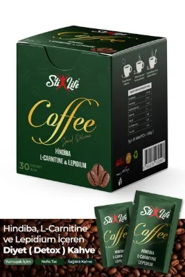 StixLife Hindiba L-Carnitine Lepidyum Kahvesi 30 Günlük Kullanım