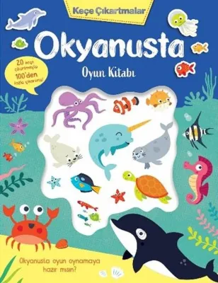 Okyanusta Oyun Kitabı - Keçe Çıkartmalar