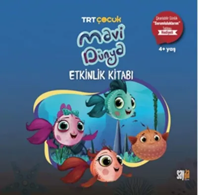 TRT Çocuk - Mavi Dünya Etkinlik Kitabı