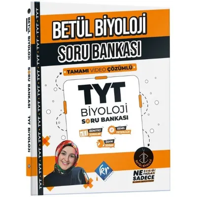 Betül Biyoloji TYT Biyoloji Soru Bankası - Tamamı Video Çözümlü