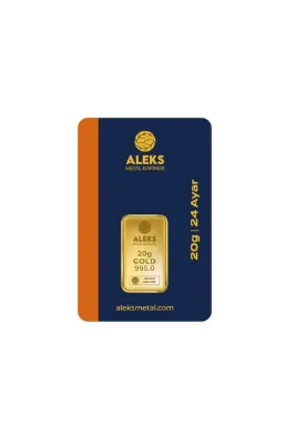 aga kulche AgaKulche 24 Ayar 20 Gram 995 AMR Külçe Altın