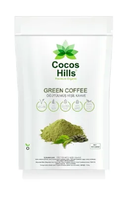 Cocos Hills Ground Green Coffee Öğütülmüş Yeşil Kahve 300 gram