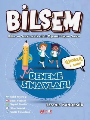 Bilsem İlkokul 2. Sınıf Deneme Sınavları - Bilim ve Sanat Merkezleri Öğrenci Seçme Sınavı
