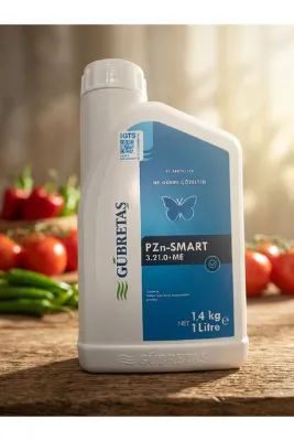 GÜBRETAŞ P-ZN SMART Sıvı Fosfor ve Çinko Gübresi - 1 Litre (Güçlü Kök Geliştirici, Çiçeklendirici ve Stres Önleyici)