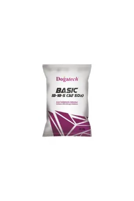 Doğatech Basic 18-18-5 Granül Yavaş Salınımlı Çim Ve Bitki Gübresi 25 KG