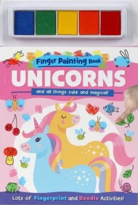 Finger Painting Book - Unicorn