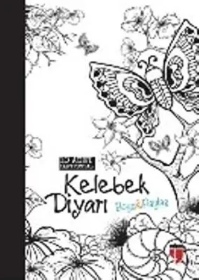 Kelebek Diyarı - Boya ve Paylaş - 10 Adet Kartpostal