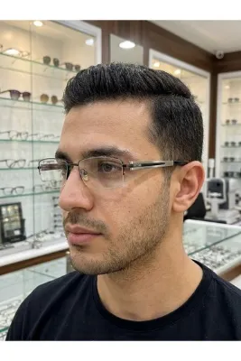 MERISU Siyah Erkek Gözlük – Optik Cam Değişimine Uygun 53 ☐ 18 – 140