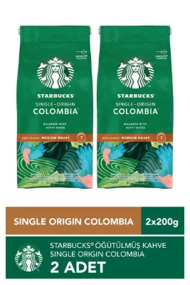 Starbucks Single Origin Colombia Öğütülmüş Kahve 2x200g