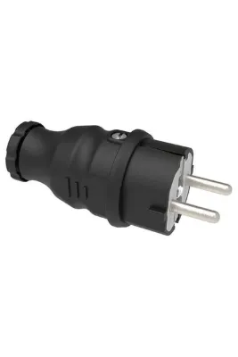 NisaLuce 1x16a Kauçuk Topraklı Erkek Fiş ( Monofaze ) 220v