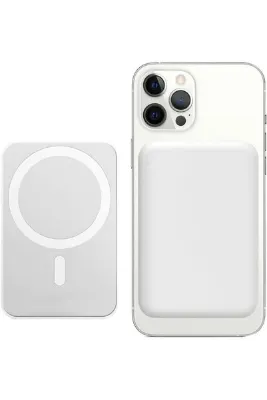 İphone 11/12/13/14/15/16 Plus/16 Pro Max Uyumlu Powerbank Şarj Aleti Magsafe Taşınabilir Şarj Cihazı