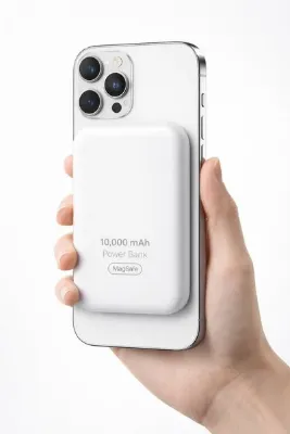 Yellowtech 10.000 mAh iPhone Uyumlu MagSafe Battery Pack Manyetik Kablosuz Powerbank