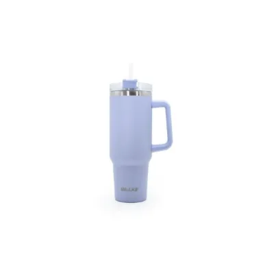 Walke Luxury Pipetli Bardak Termos 1.2 L Mor