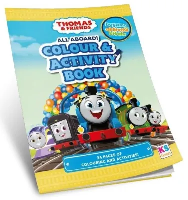 Thomas & Friends Aktiviteli Boyama Kitabı