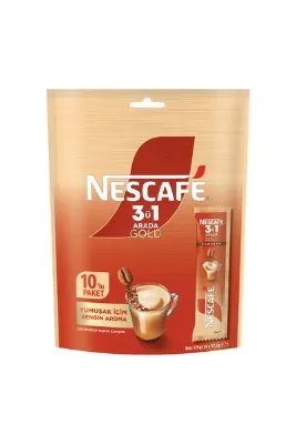 Nescafe 3ü1 Arada Gold Yumuşak Çoklu Paket 10 x 17.5 G (3'li Paket)