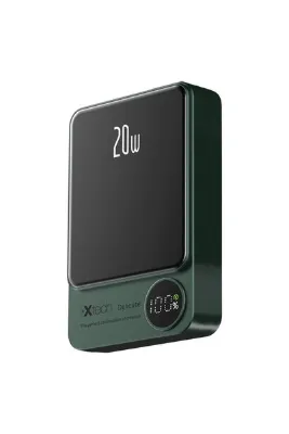 İXTECH IX-PB032 10.000 mAh 20W Magsafe Powerbank Taşınabilir Şarj Cihazı - Yeşil