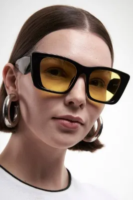 Bilge Karga Guus Black Yellow Sirkadiyen Denge Gözlüğü
