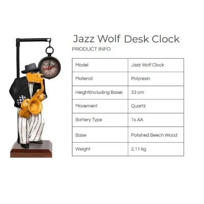 Wolf Jazz Masa Saati