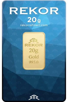 REKORALTIN 20 GRAM 24 AYAR KÜLÇE ALTIN - GRAM ALTIN