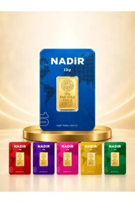 Topaloğlu 10 Gram Nadir Altın 24 Ayar Külçe Altın