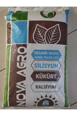 fertilife Organik Gübre Humic Fulvic Asit 40 40 Leonardit Taban Gübresi 25kg (Silisyum,Kükürt,KalsiyumKatkılı)