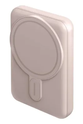 Energea MagPac Mini 10.000 mAh 20W Type-C 15W Kablosuz Şarj - Stant Özellikli Magsafe Powerbank - Pembe