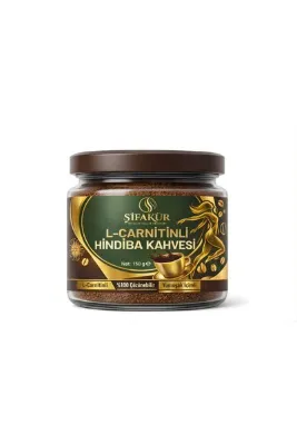 ŞİFAKÜR BİTKİSEL SAĞLIK ÜRÜNLERİ Hindiba Kahvesi 150 g L-Karnitin Kolajen Tarçınlı Şeker İlavesiz Hindiba Kahve