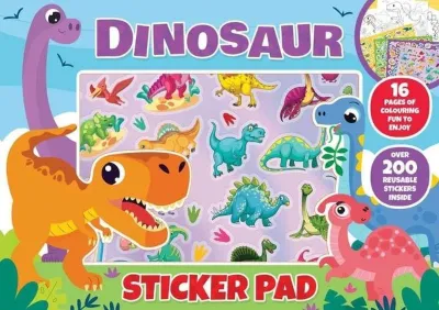 Dinosaur Sticker Pad