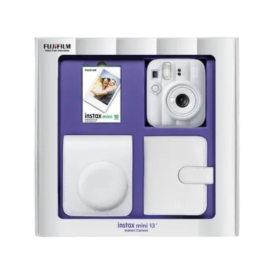 instax Mini 13 Bundle Box Beyaz