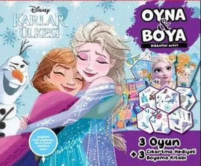 Disney Karlar Ülkesi - Oyna & Boya - Kutulu Set