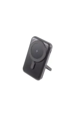 Ttec ReCharger Pro M LCD 10.000mAh MagSafe Uyumlu PD 20W Stantlı Kablosuz Taşınabilir Hızlı Şarj Aleti Siyah 2BB222S