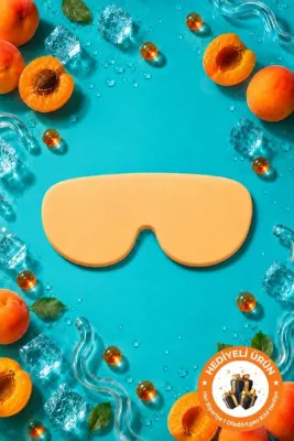 Pureloop Orijinal Çantada Yer Kaplamayan Süper Esnek Katlanabilir Güneş Gözlüğü ve Numaralı Gözlük İçin Taşıma Koruma Saklama Kutusu Çizilmelere Karşı Koruyucu Premium Silikon Gözlük Kılıfı - Kayısı Rengi