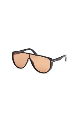 Tom Ford TF 1182 01E 135 Unisex Achilles Siyah Kemik Güneş Gözlüğü