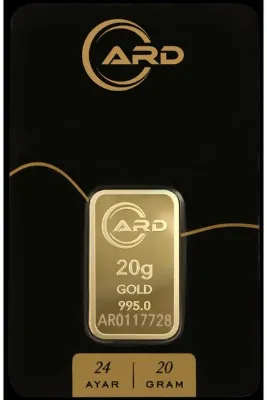 ARD Agr Gold 20 Gr 24 Ayar Külçe Altın 995