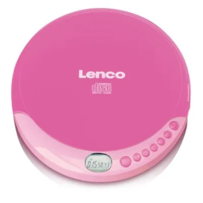 Lenco Taşınabilir CD Çalar, Pembe