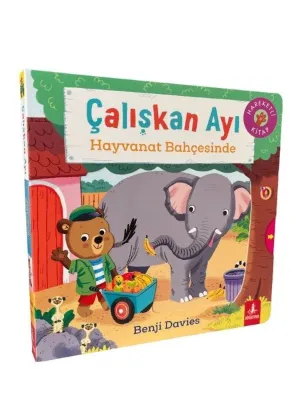 Çalışkan Ayı - Hayvanat Bahçesinde - Hareketli Kitap