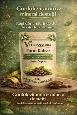 viteranatura Kolajen & L'carnitine Ekstratlı Form Kahve Detoks 100 gr &süngeli sabun hediyeli