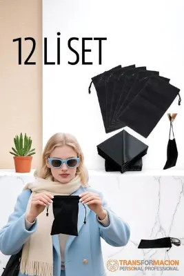 Transformacion Kumaş Gözlük Kılıfı 6+6 Kılıf+Bezli SET 721796