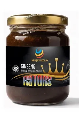 Herşeyi Kolay Ratorss Ginsengli Macun 240gr Atom Bitkisel Macunu Epimediumn Epımedyumlün İçermez! Kuvvetli Macunu
