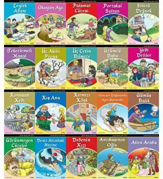 Çocuk Masalları Dizisi 20 Kitap Takım