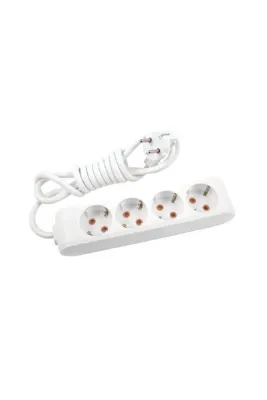 VİKO Multı-let 4 Lü Topraklı 5 Metre Kablolu Priz 90113405