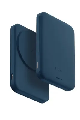 UNIQ Better By Design Powerbank 5000 mAh Lexa Vegan Deri Slim 20w Hızlı Şarj PocketSlim™ Magsafe Özellikli Şık Tasarım
