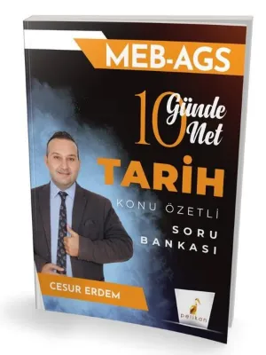 MEB - AGS 10 Günde10 Net Tarih Konu Özetli Soru Bankası