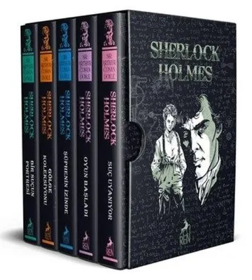 Sherlock Holmes Özel Baskı Seti - 5 Kitap Takım - Kutulu