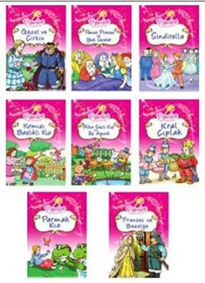 Pembe Masallar 8 Kitap Takım