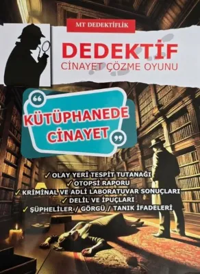 Kütüphanede Cinayet - Dedektif Cinayet Çözme Oyunu
